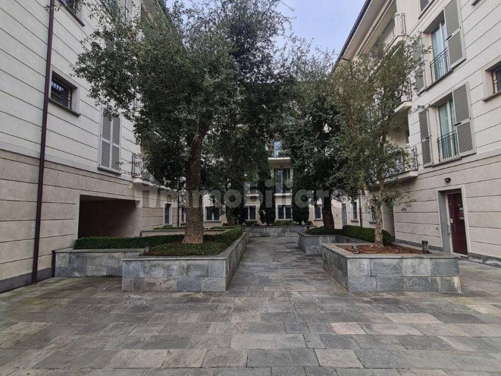 Cortile condominiale