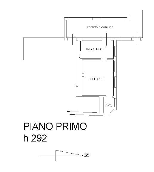 pianta 1° piano