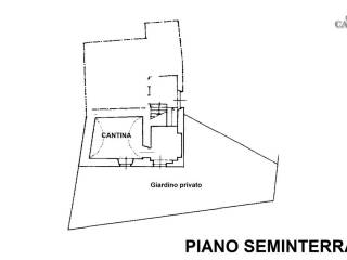 planimetria piano seminterrato