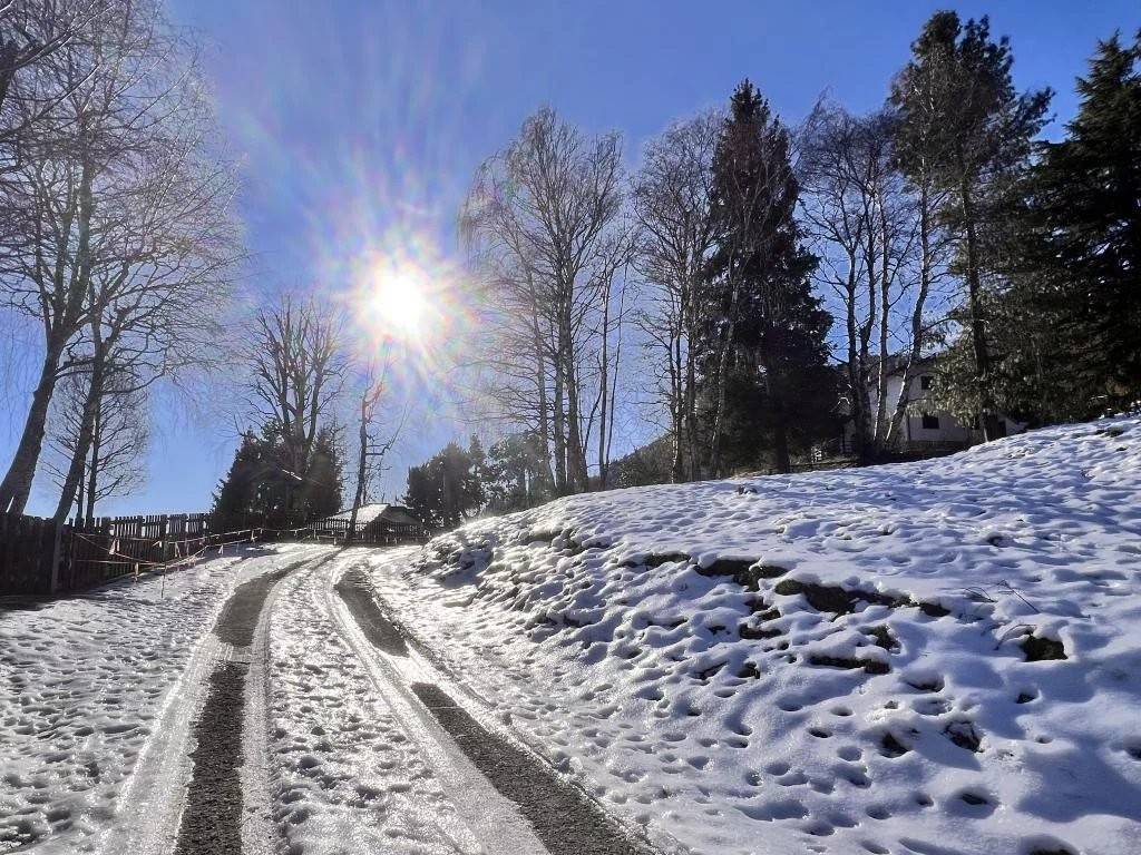 strada per raggiungere la casa