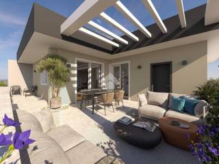 Render 3D terrazzo giorno