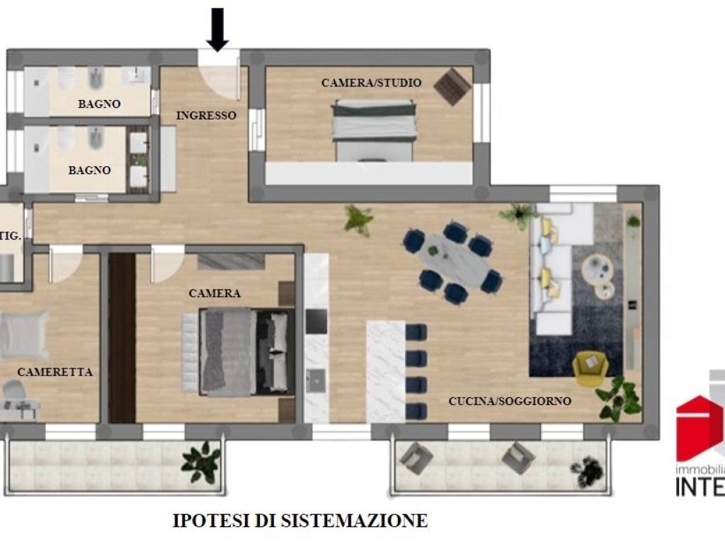 Ipotesi di sistemazione