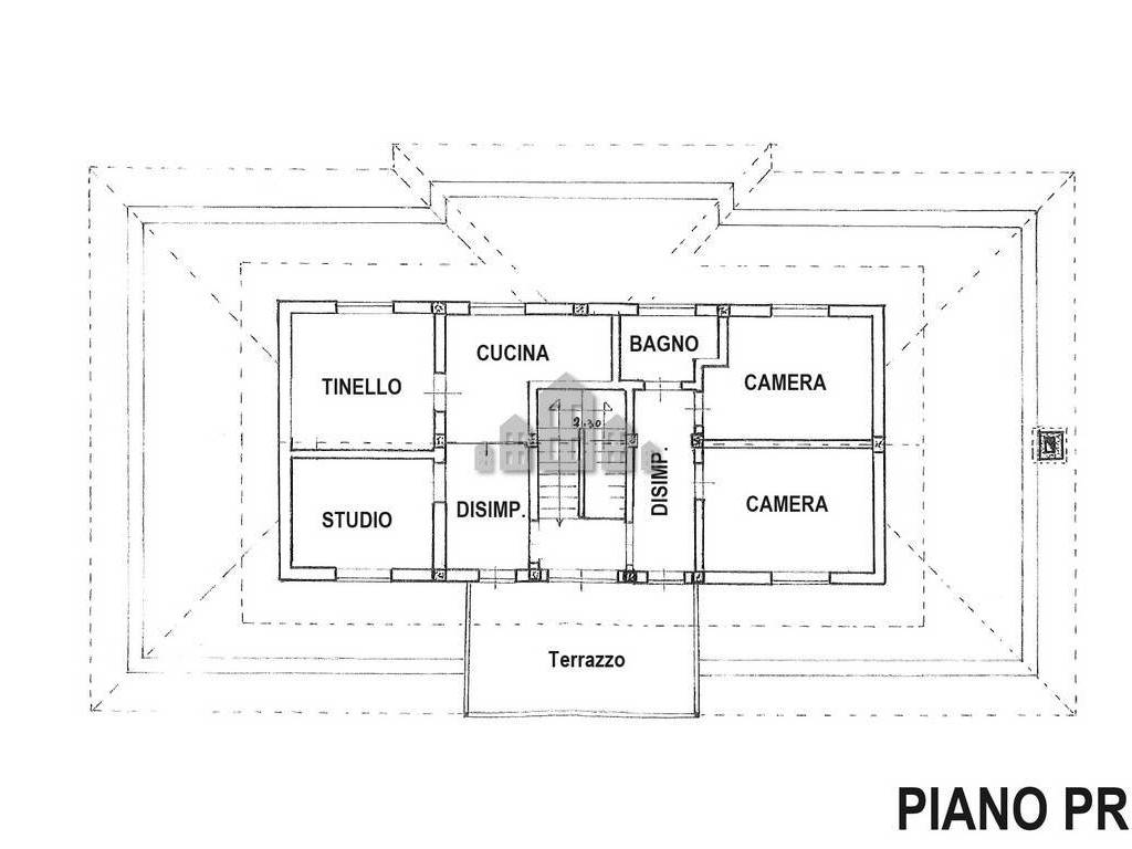 planimetria piano primo