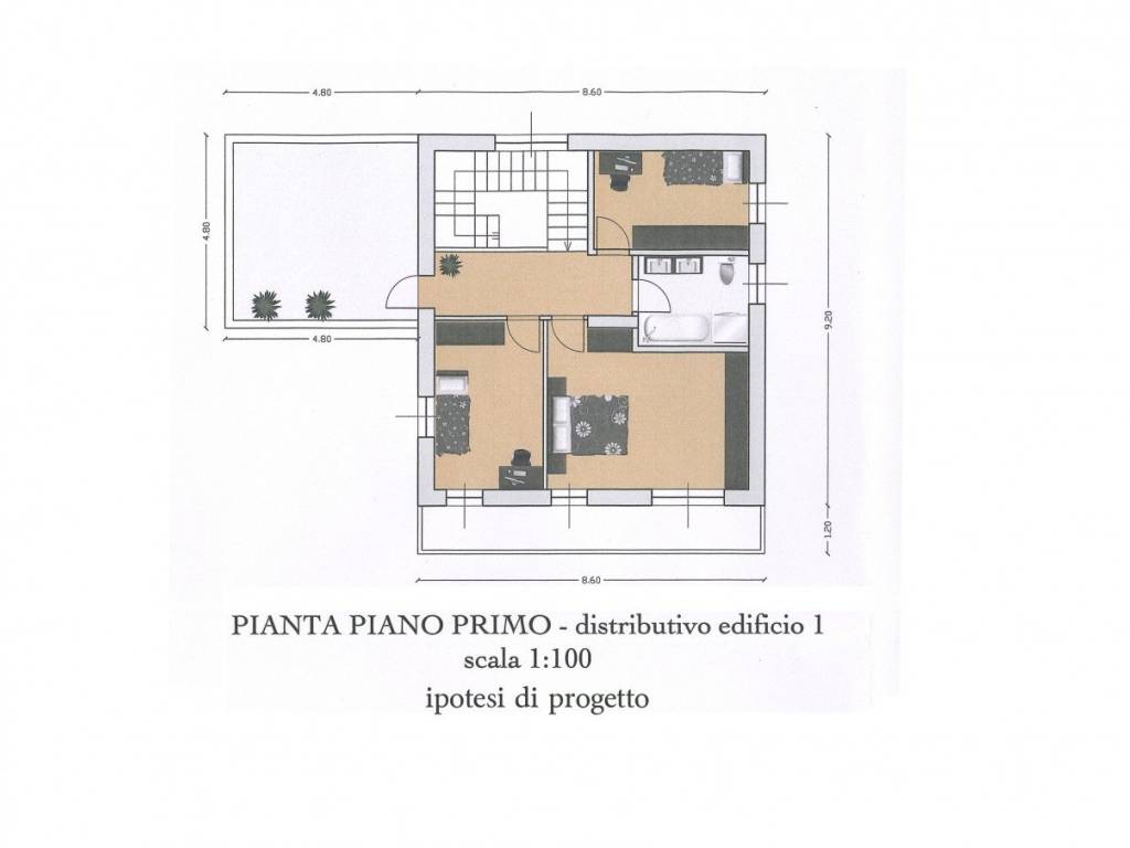 ipotesi progetto primo piano