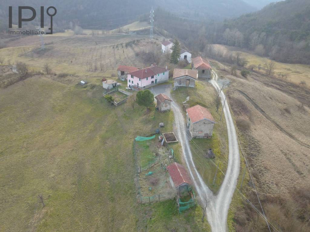 vista proprietà dal drone