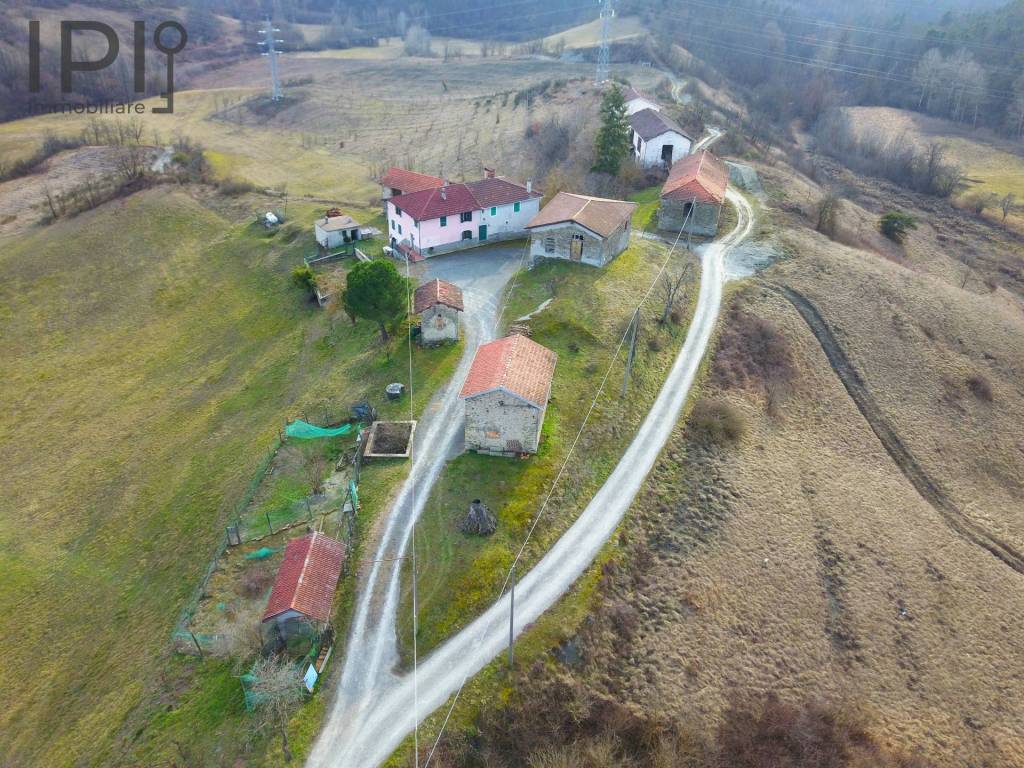 vista proprietà dal drone