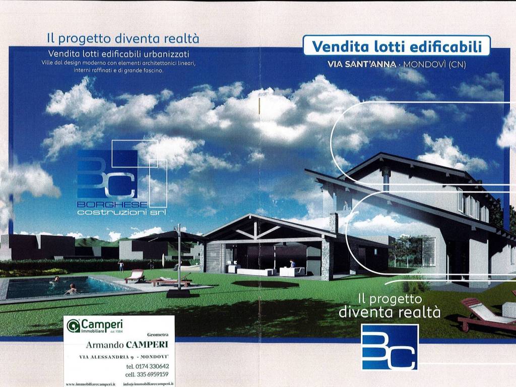 vendita terreno per villa