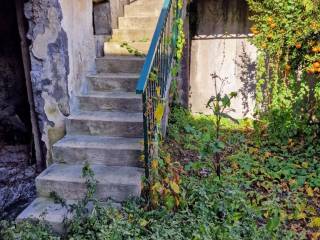 Scala da terrazzo a giardino