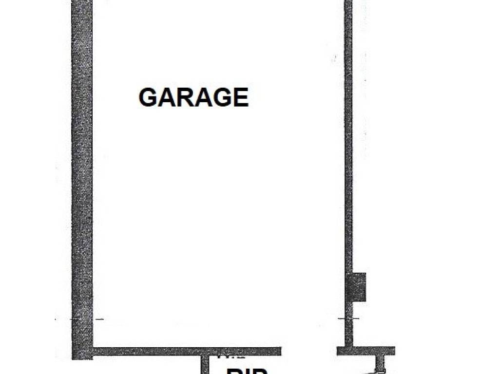 pianta garage u p  dx