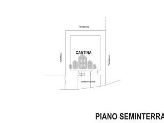 Planimetria piano seminterrato