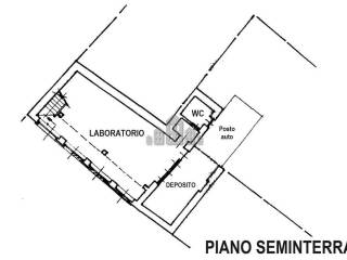 Planimetria piano seminterrato