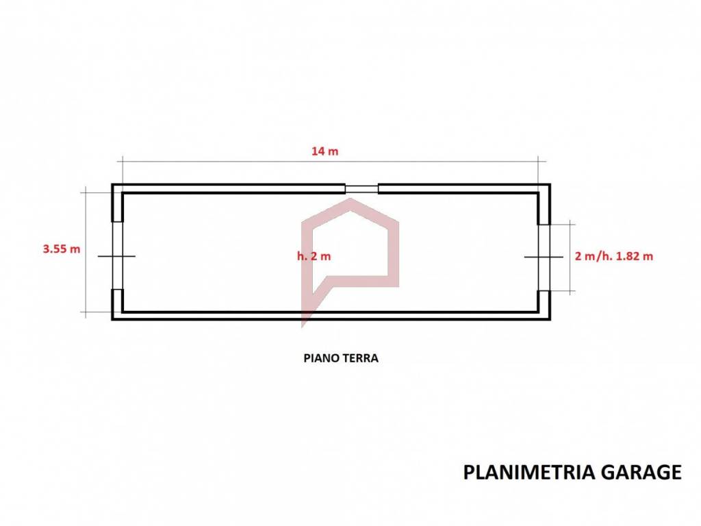 planimetria garage