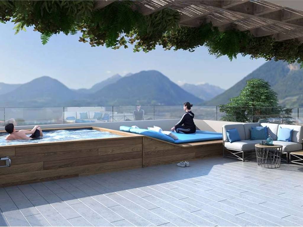 Rendering vista terrazza