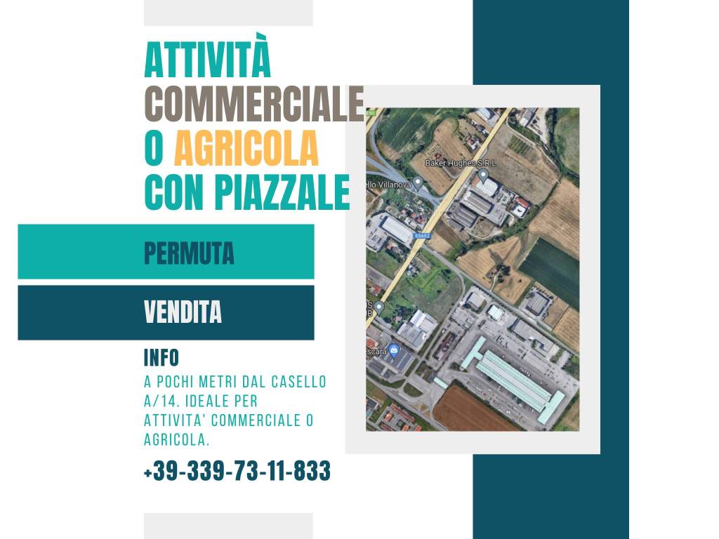 Attività commerciale o agricola in Cepagatti