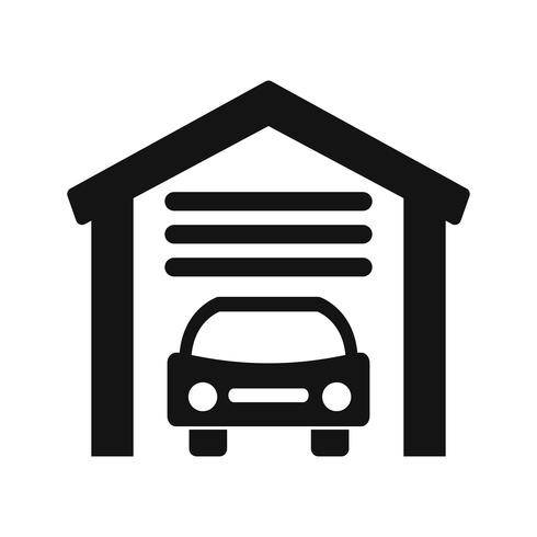 garage vector icon