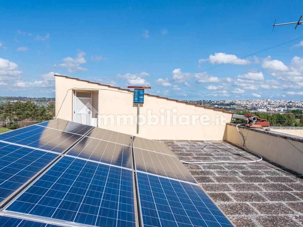 terrazzo con fotovoltaico