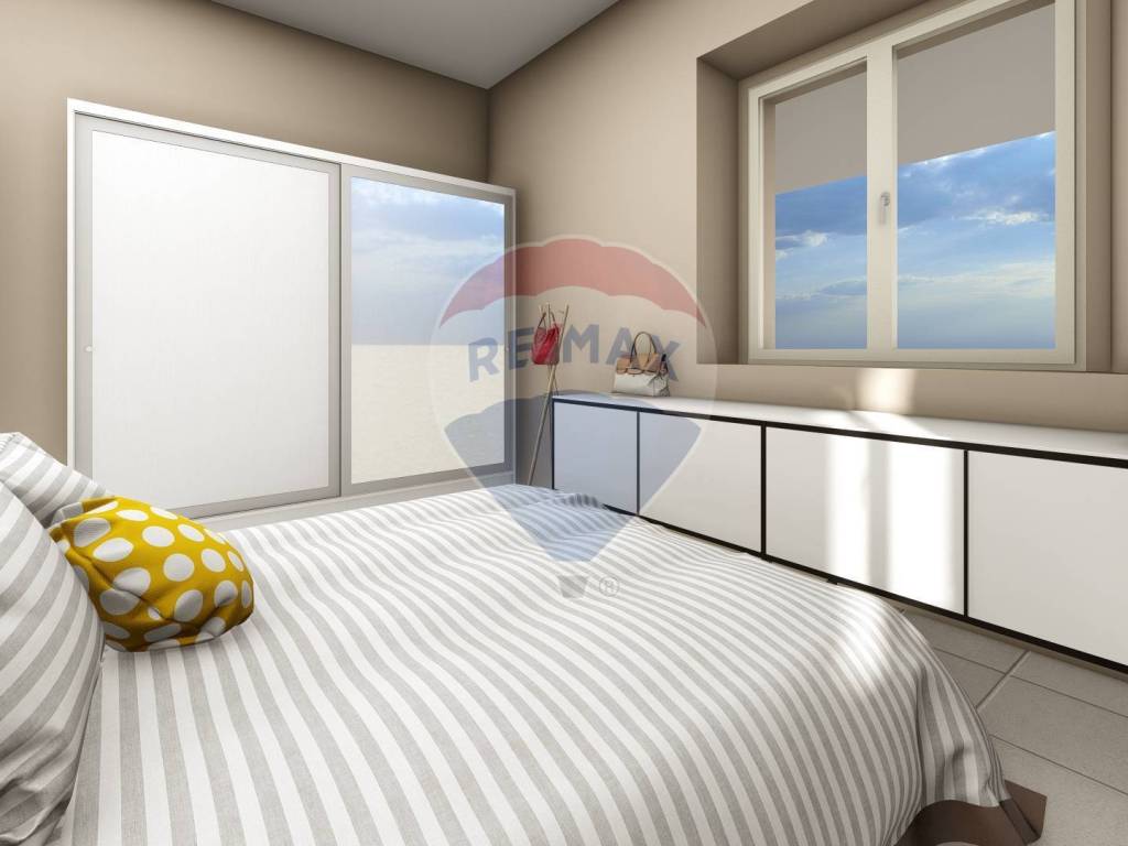 camera da letto / rendering