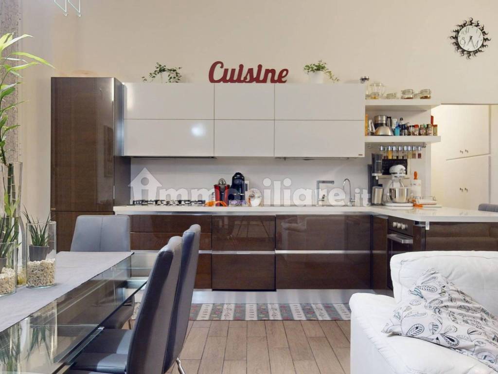 Cucina a vista