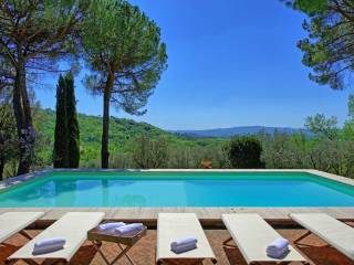 CERTALDO CHIANTI VENDESI VILLA CON PISCINA RISTRUTTURATA