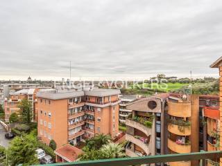 Vista dal balcone