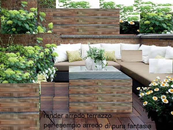 idee arredo terrazzo