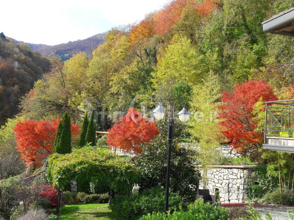 Vista dal giardino