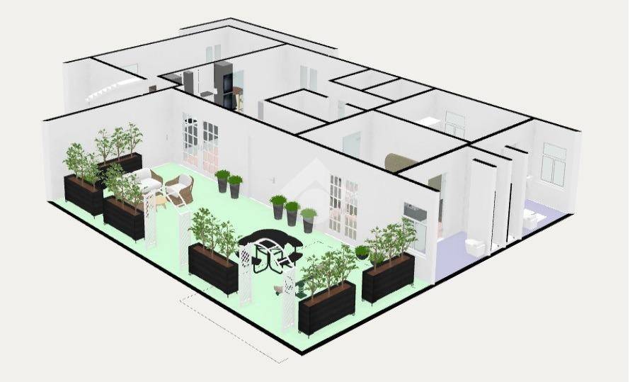 3D giardino