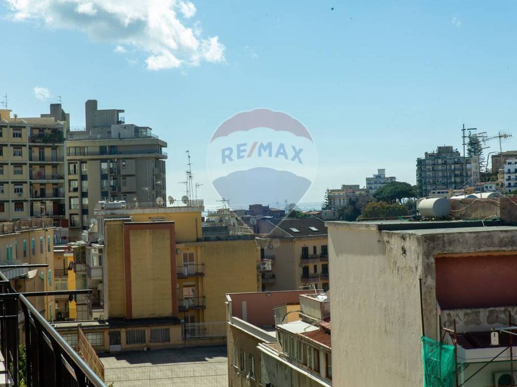 Vista balcone camera da letto