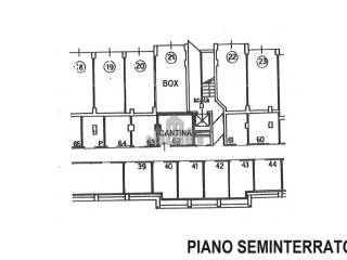 Planimetria piano seminterrato