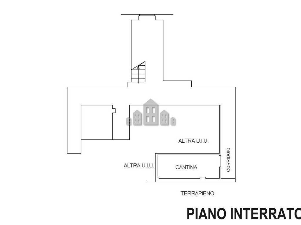 Planimetria piano interrato