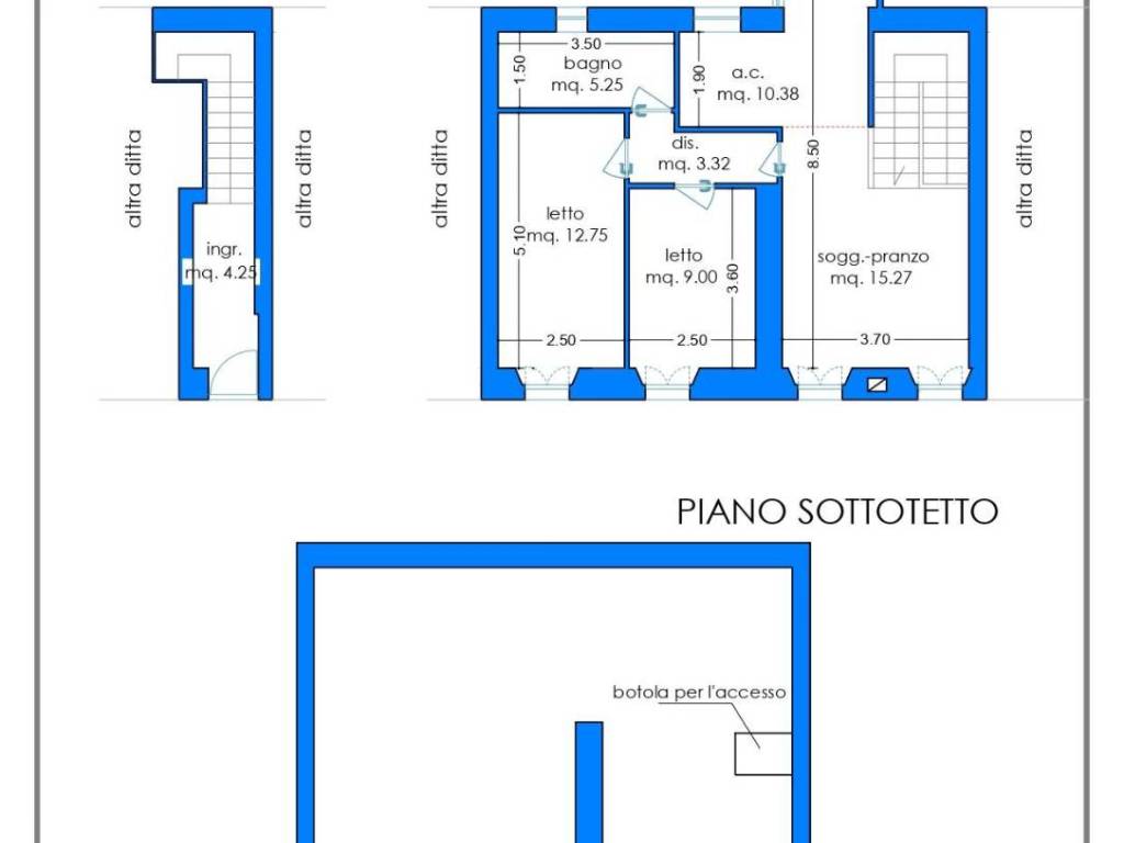 planimetria primo piano