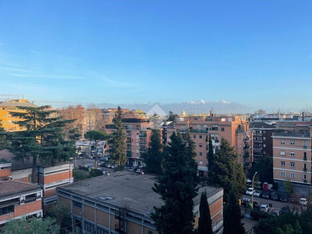 appartamento in vendita roma Marconi via Gerolamo cardano panorama
