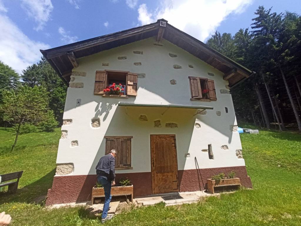 chalet lorenzago esterno