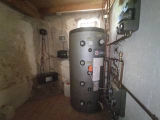 sala impianto termico chalet lorenzago