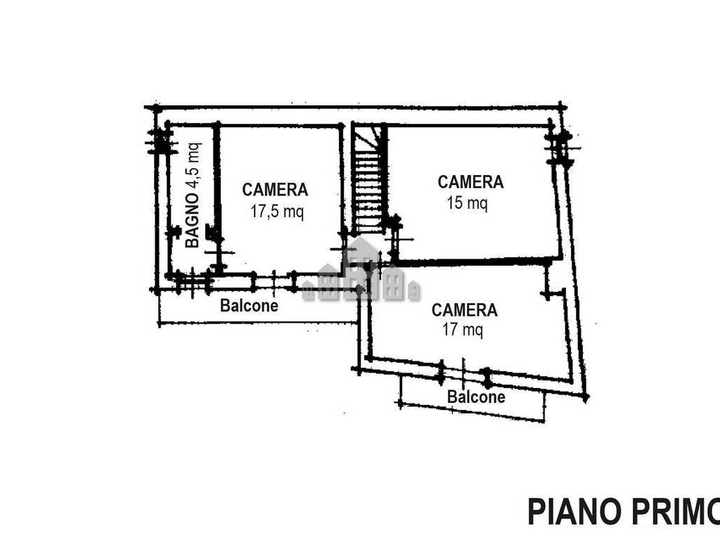 planimetria piano primo