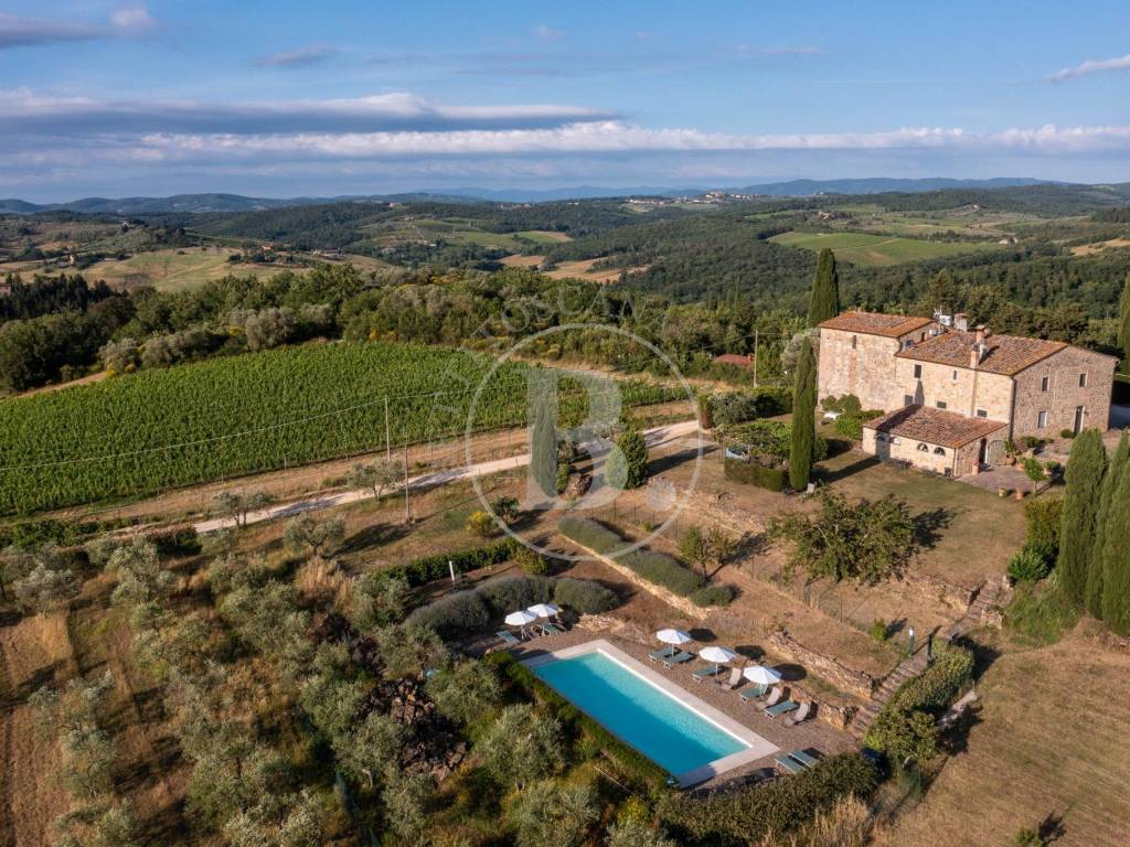 FARMHOUSE WITH TOWER - Barberino Val d'Elsa (Fi)