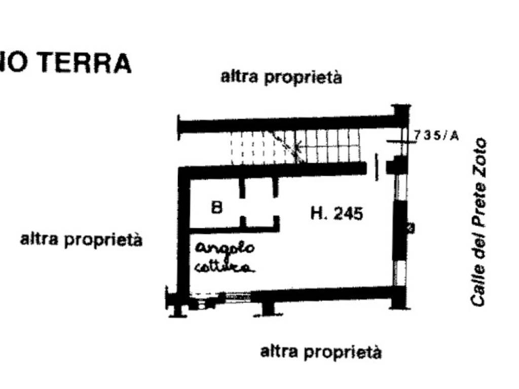 pianta appartamento