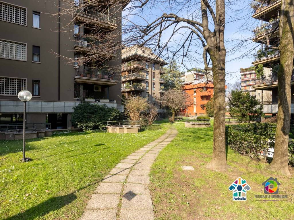 Giardino condominiale