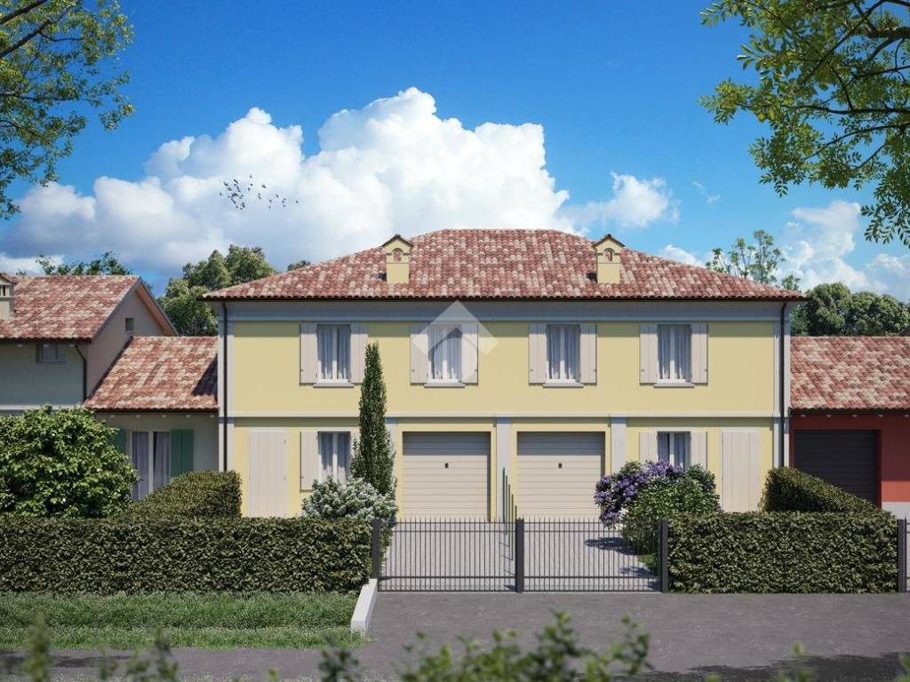 Villa a schiera via bersana 4, santa croce, carpi