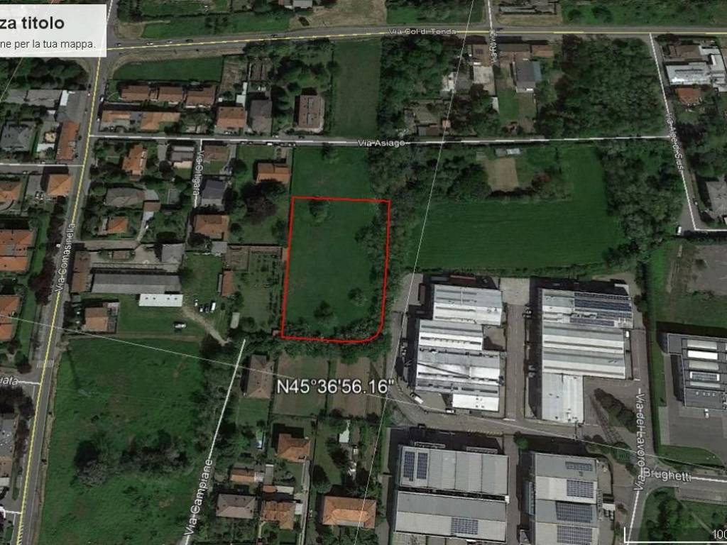 Terreno agricolo via asiago, cesano maderno