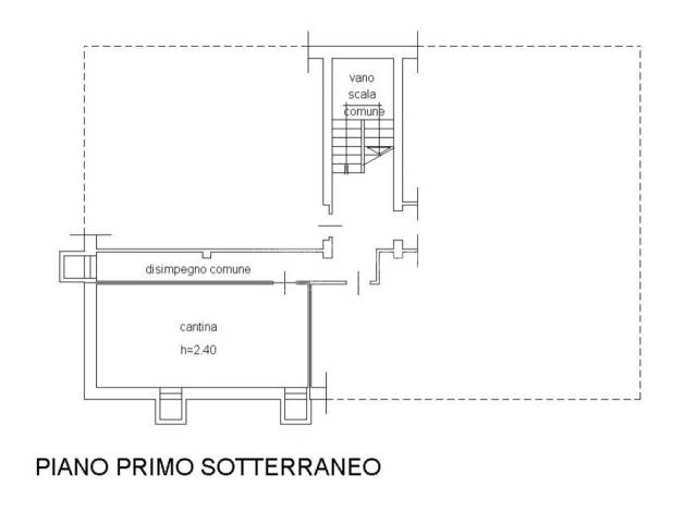 Planimetria cantina