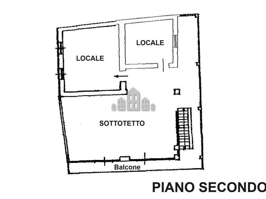 Planimetria secondo piano