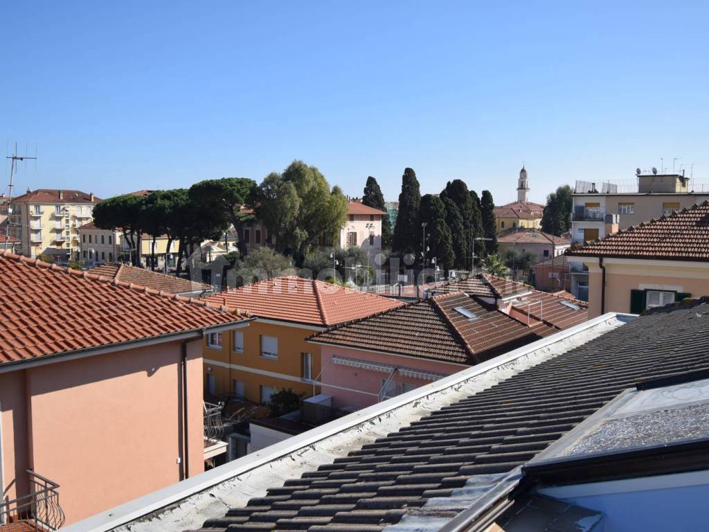 Vista dal balcone