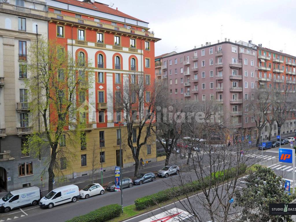 vista dal balcone