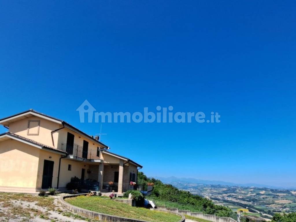 villa con vista mare