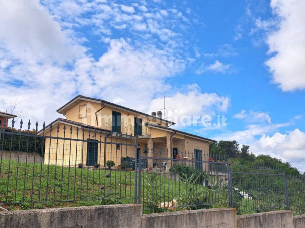 villa con vista mare