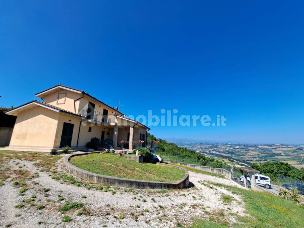 villa con vista mare