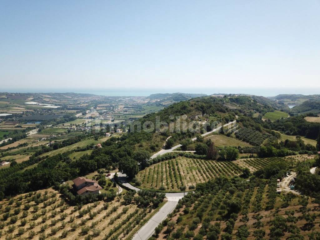 villa con vista mare