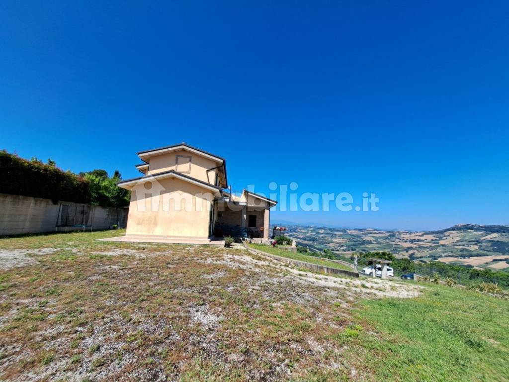 villa con vista mare