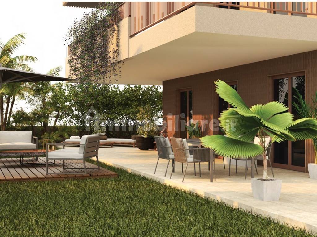 rendering giardino